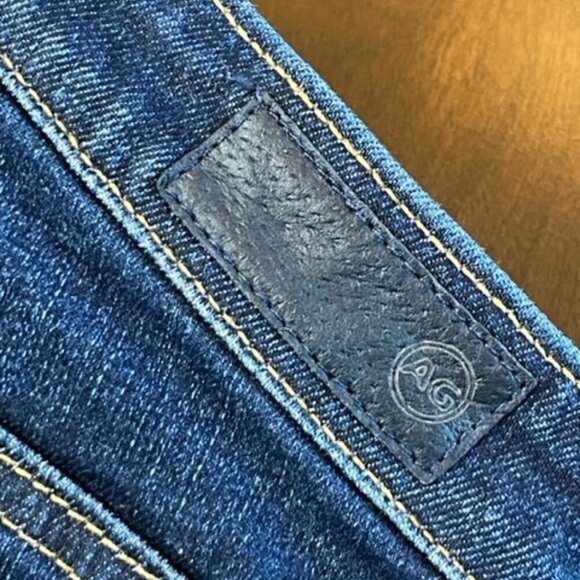 AG Adriano Goldschmied Mid Rise Straight Leg Harper Denim Jeans 26R - Picture 6 of 12